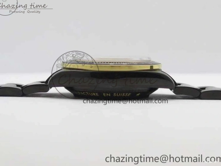 Bracelet Kravitz Daytona Black YG Best Maker On DLC DLC BP Dial Strap) A4130 Edition (Free Leather 0121